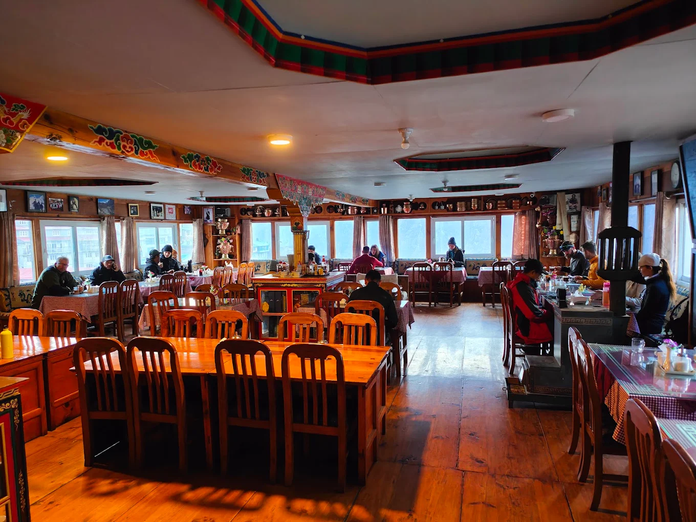 The Khumbu Restaurant dining room